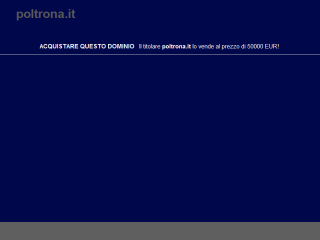 Poltrona e Poltrone