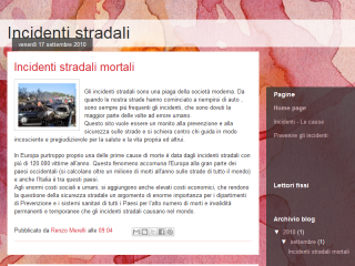 Cause incidenti stradali