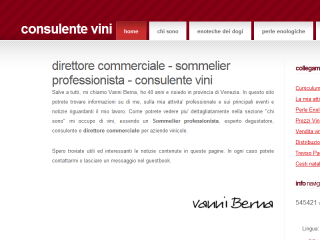 Direttore commerciale vini Sommelier