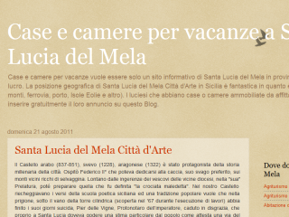 Case e camere per vacanze a Santa Lucia del Mela (ME)
