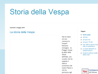 Storia vespa