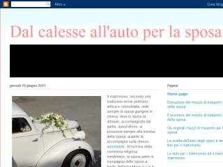 Storia auto sposi