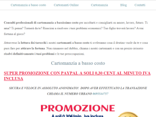 Cartomanzia a basso costo  899506616