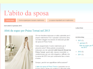 Blog abiti sposa cerimonia