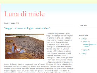 Idee viaggi di nozze
