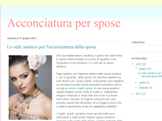 Blog accessori per capelli sposa