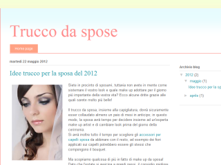 Blog make up per sposa