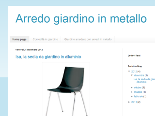 Blog arredo giardino