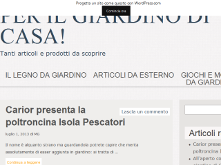 Articoli e prodotti da giardino