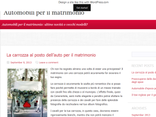 Il blog delle auto per matrimonio