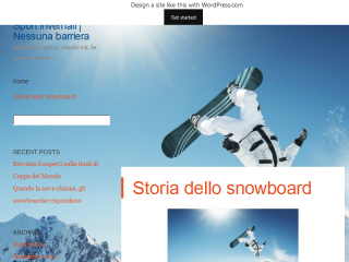 Appassionati di snowboard