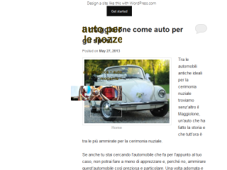 Auto per le nozze | auto d'epoca auto moderne
