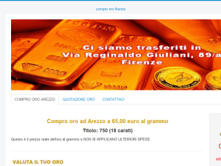 Compro oro Arezzo