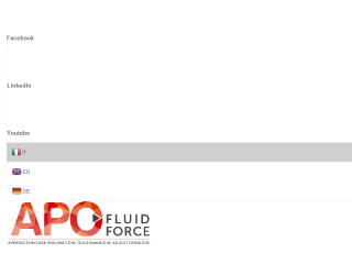 Apo Fluid Force apparecchiature pneumatiche ed oleodinamiche