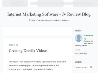 Internet Marketing Software - JV Review Blog